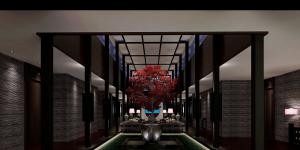 南寧秋潮會(huì)所現(xiàn)代中式裝修，注重中國(guó)風(fēng)